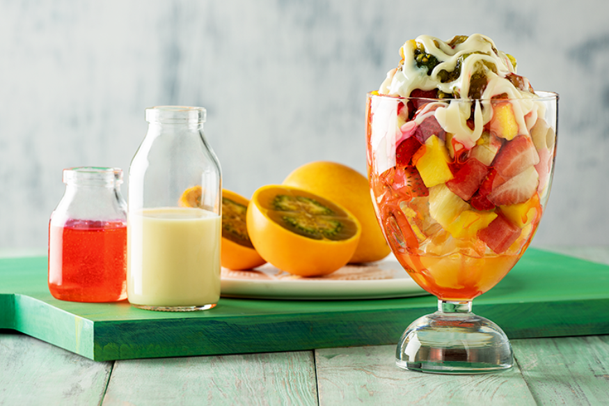 Le Cholado,un merveilleux dessert de Cali